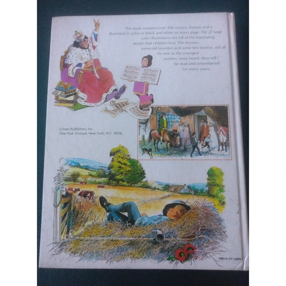 Frank Baber's Mother Goose Nursery Rhymes (Hardcover, 1976)